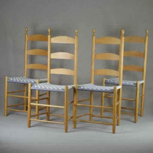Pamono Shaker Straight Chairs from Shaker Workshops, 1970s, Set of 4 Online