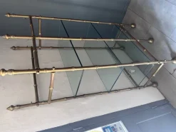 Pamono Shelf in Bronze, 1970s Best