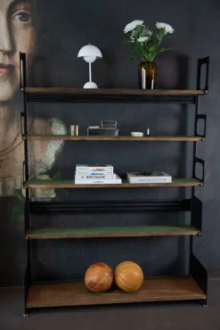 Pamono Shelving Unit from Strafor, 1920s Outlet