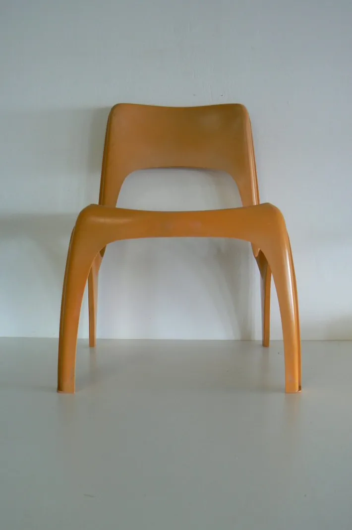 Pamono Side Chair by Preben Fabricius for Interplast, 1970s Discount