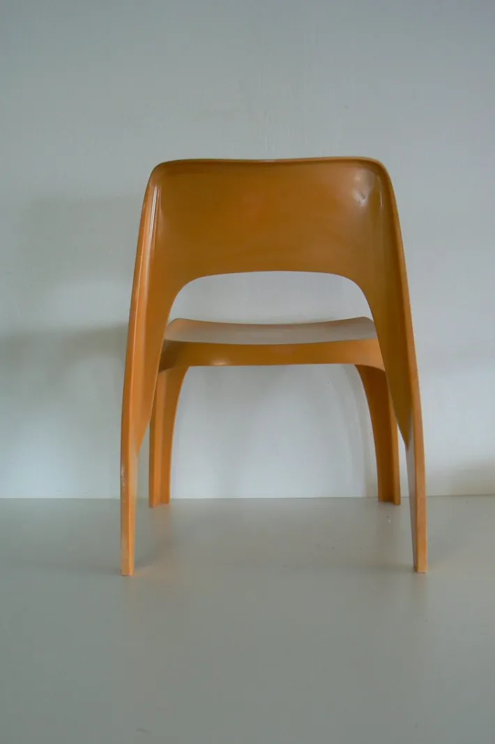Pamono Side Chair by Preben Fabricius for Interplast, 1970s Discount