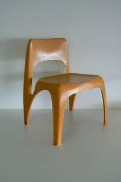 Pamono Side Chair by Preben Fabricius for Interplast, 1970s Discount