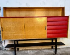 Pamono Sideboard by Henri Lancel, 1950s-1960s Best