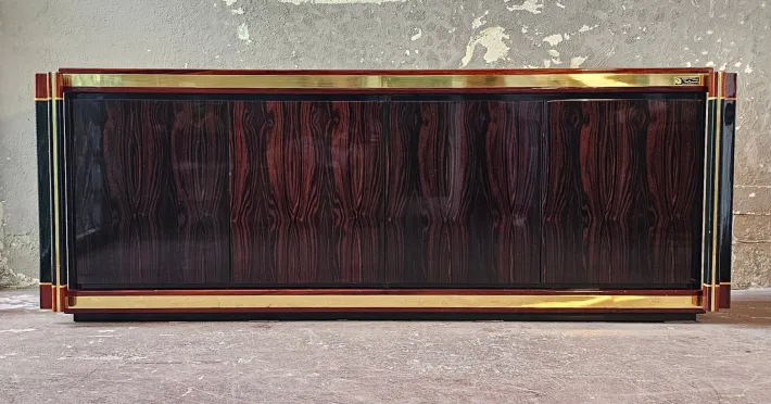 Pamono Sideboard by Paolo Barracchia for Roman Decò, Italy, 1970s New