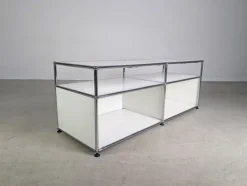 Pamono Sideboard in White from USM Haller Clearance