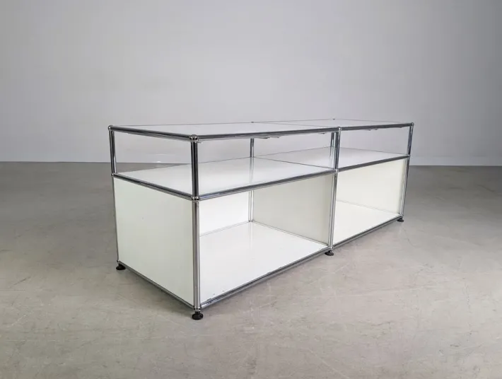 Pamono Sideboard in White from USM Haller Clearance