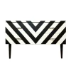 Pamono Sideboard with Op Art Motif, Poland, 1968 Online