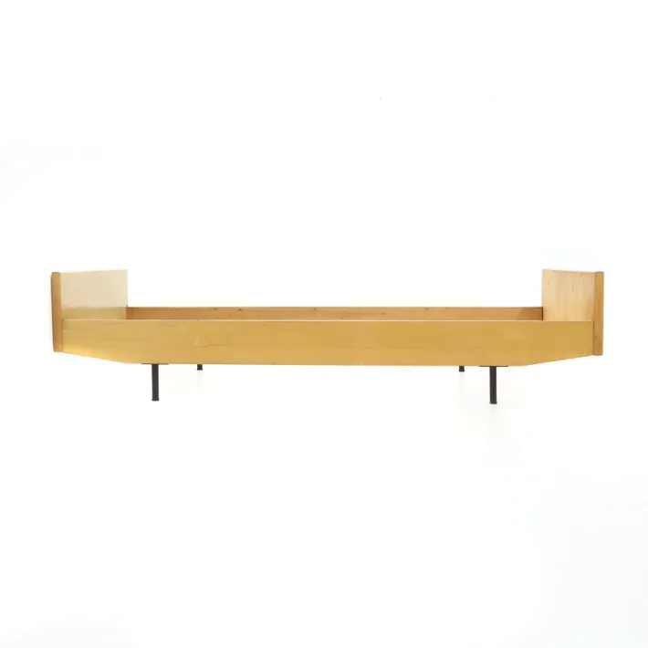 Pamono Single Bed Frame in Ash, 1950s Best