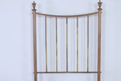 Pamono Single Bed in Brass, Late 1800s or Early 1900s Outlet