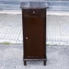 Pamono Single High and Narrow Fir Wooden Bedside Table, 1900s Outlet