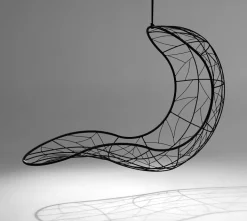 Pamono Single Recliner Hanging Swing Chair from Studio Stirling Hot