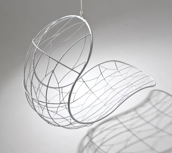 Pamono Single Recliner Hanging Swing Chair from Studio Stirling Hot