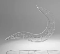 Pamono Single Recliner Hanging Swing Chair from Studio Stirling Hot