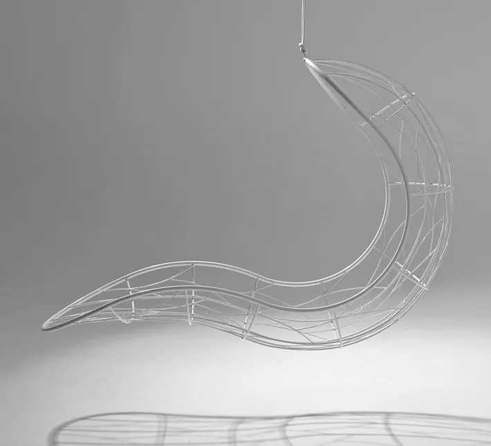 Pamono Single Recliner Hanging Swing Chair from Studio Stirling Hot