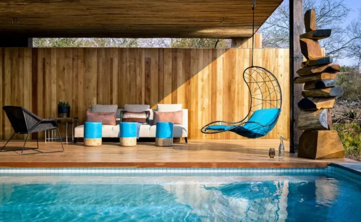 Pamono Single Recliner Hanging Swing Chair from Studio Stirling Hot