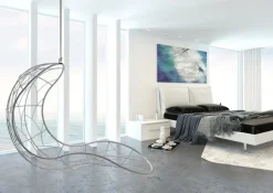 Pamono Single Recliner Hanging Swing Chair from Studio Stirling Hot