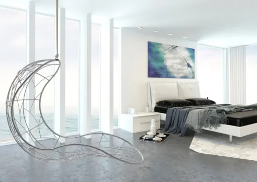 Pamono Single Recliner Hanging Swing Chair from Studio Stirling Hot
