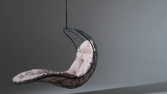 Pamono Single Recliner Hanging Swing Chair from Studio Stirling Hot
