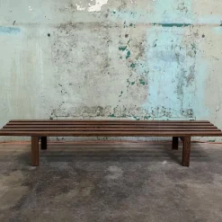 Pamono Slatted Bench by Martin Visser Hot