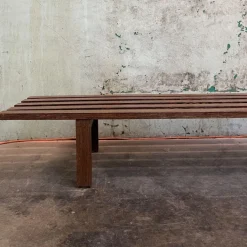Pamono Slatted Bench by Martin Visser Hot