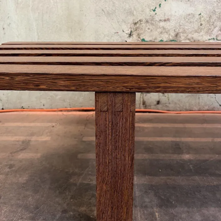 Pamono Slatted Bench by Martin Visser Hot