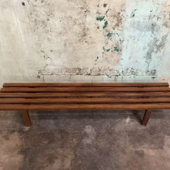 Pamono Slatted Bench by Martin Visser Hot