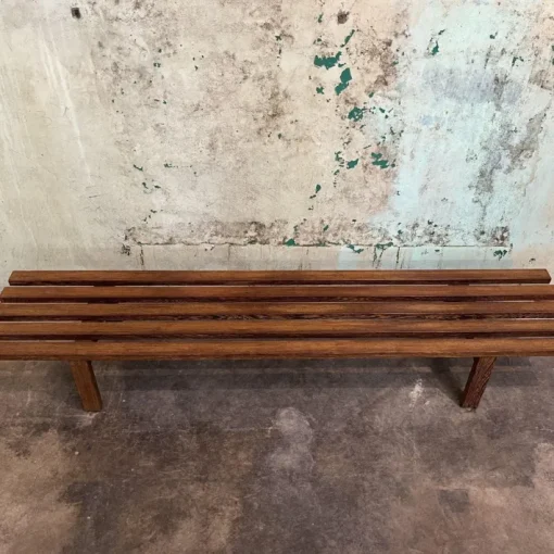 Pamono Slatted Bench by Martin Visser Hot