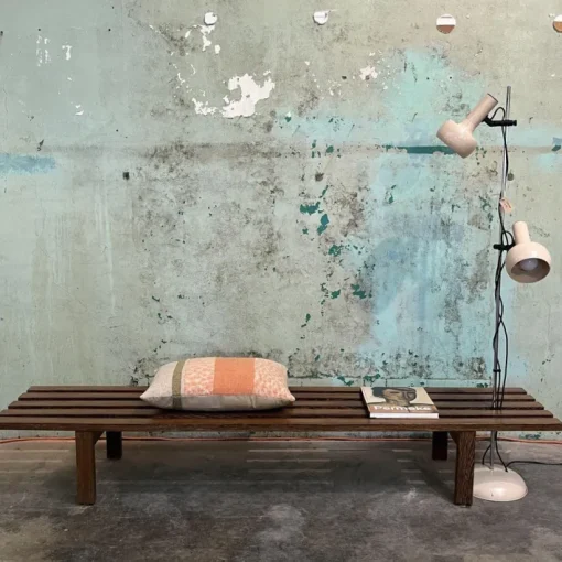Pamono Slatted Bench by Martin Visser Hot