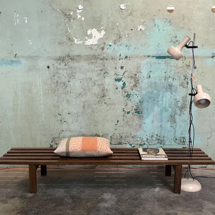 Pamono Slatted Bench by Martin Visser Hot