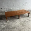 Pamono Slatted Wooden Bench or Coffee Table Discount