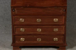Pamono Small Antique Baroque Secretary in Mahogany, 1800 Sale
