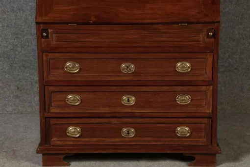 Pamono Small Antique Baroque Secretary in Mahogany, 1800 Sale
