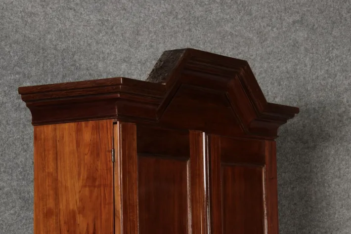 Pamono Small Antique Baroque Secretary in Mahogany, 1800 Sale