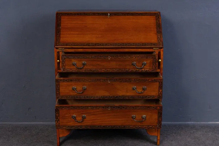 Pamono Small Antique Flap Secretary New