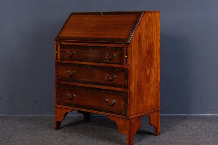 Pamono Small Antique Flap Secretary New