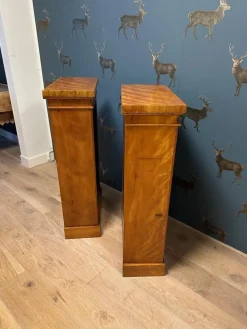 Pamono Small Antique Open Bookcases, 1890s, Set of 2 Sale