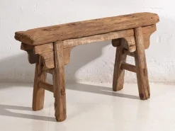 Pamono Small Antique Primitive Style Bench, 1870s Discount