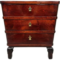 Pamono Small Art Deco Cabinet by Lajos Kozma, 1930s Clearance