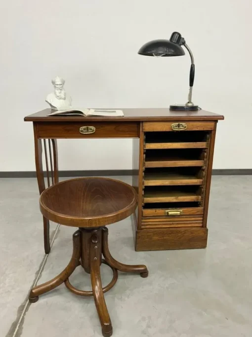 Pamono Small Art Deco Desk, 1930s New