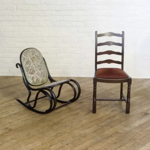 Pamono Small Bentwood Rocking Chair, 1920s Outlet