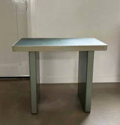 Pamono Small Industrial Bauhaus Style Writing Desk, 1950s Clearance