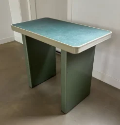 Pamono Small Industrial Bauhaus Style Writing Desk, 1950s Clearance