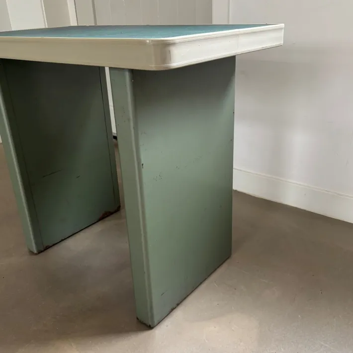 Pamono Small Industrial Bauhaus Style Writing Desk, 1950s Clearance
