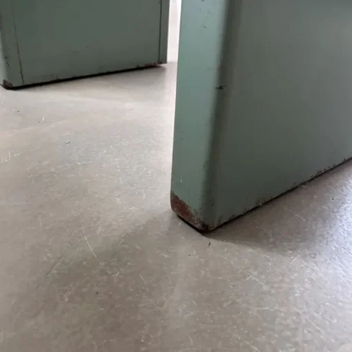 Pamono Small Industrial Bauhaus Style Writing Desk, 1950s Clearance