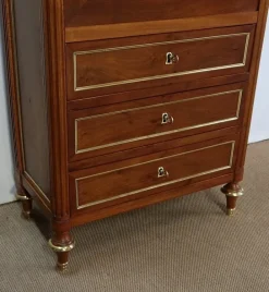 Pamono Small Louis XVI Mahogany Secretary Sale
