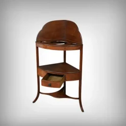 Pamono Small Mahogany Corner Vanity Unit, Early 20th Century Discount