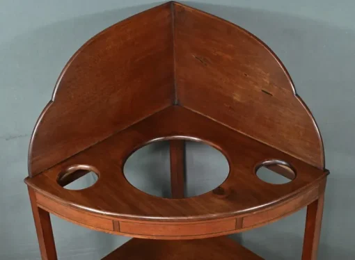 Pamono Small Mahogany Corner Vanity Unit, Early 20th Century Discount