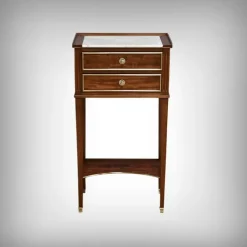 Pamono Small Mid-Century Louis XVI Style Mahogany Side Table, 1950s Hot