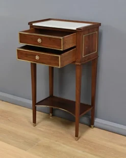 Pamono Small Mid-Century Louis XVI Style Mahogany Side Table, 1950s Hot