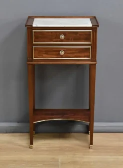 Pamono Small Mid-Century Louis XVI Style Mahogany Side Table, 1950s Hot